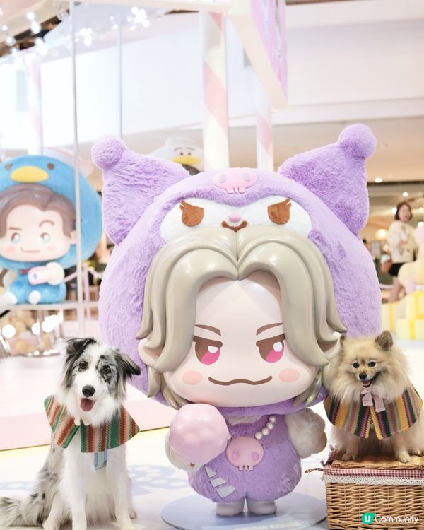 1.  又一城打卡！見唔到都支持！🥺💖