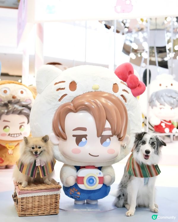 1.  又一城打卡！見唔到都支持！🥺💖