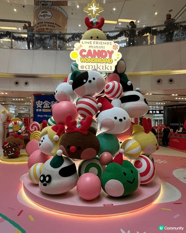 聖誕佳節行香港商場有聖誕氣氛