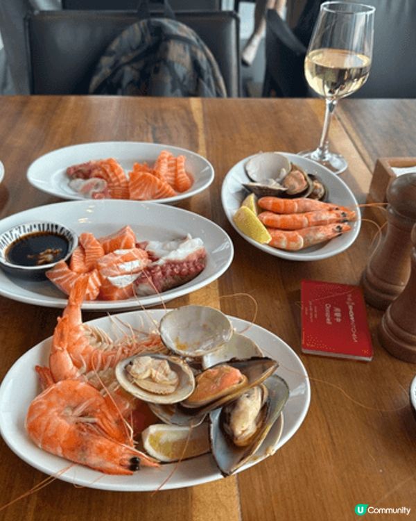 1. 深圳君悅自助餐🤤！三文魚腩任食超抵！🍣🍷