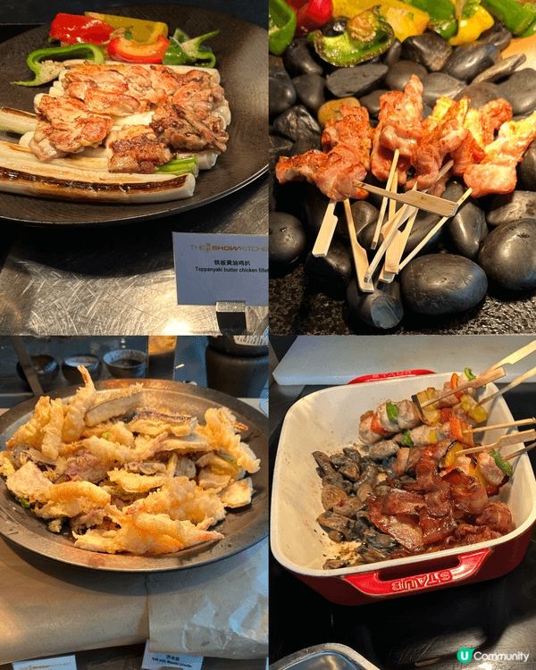 1. 深圳君悅自助餐🤤！三文魚腩任食超抵！🍣🍷