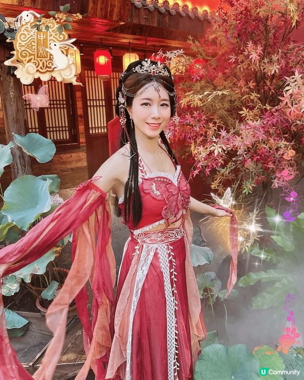 一向都好鍾意漢服嘅我，係深圳發現咗呢間以盛唐長安街景為主題✨...