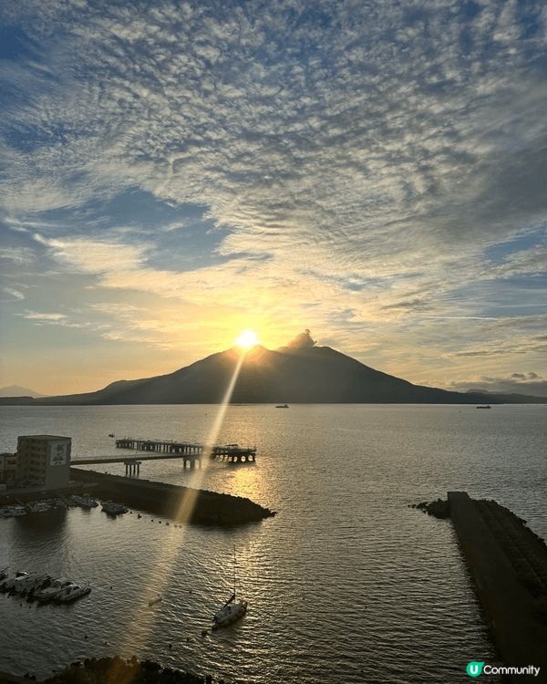鹿兒島真係好靚！依山傍海，仲有活火山櫻島日日噴煙，超有氣勢～...