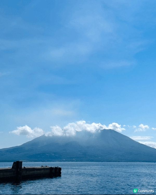 鹿兒島真係好靚！依山傍海，仲有活火山櫻島日日噴煙，超有氣勢～...