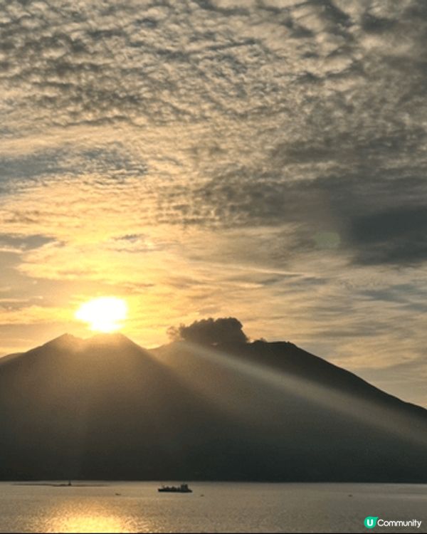 鹿兒島真係好靚！依山傍海，仲有活火山櫻島日日噴煙，超有氣勢～...