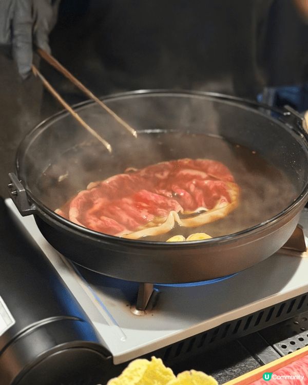 網上看見一家壽喜燒餐廳非常特別