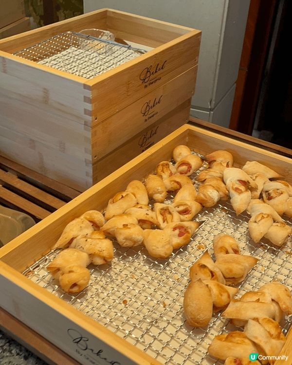 【終於搶到！九龍香格里拉麵包放題🥐🎄】