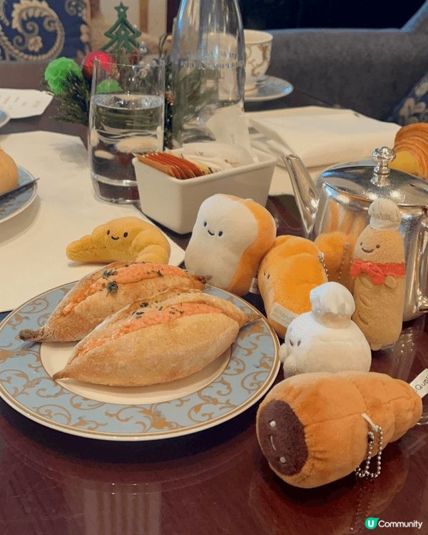 【終於搶到！九龍香格里拉麵包放題🥐🎄】