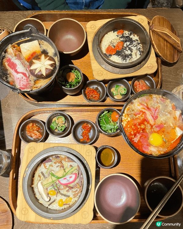 韩国之行，尝了当地特色的釜饭，酱油蟹，石头烤贝壳，还试了玉桂...
