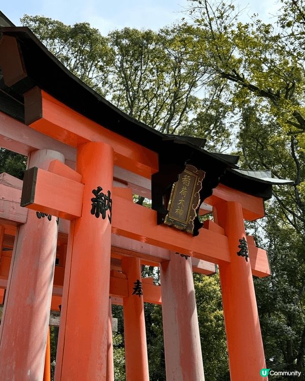 京都伏見稻荷以千本鳥居而聞名，其中一特點是日本最具代表性的景...