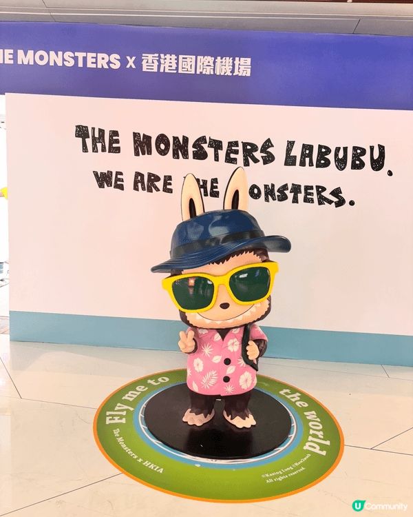 香港國際機場 x The Monsters 於不同位置展出 ...