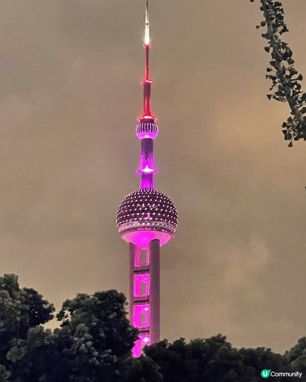 上海嘅夜景 好靚 白玉蘭廣場 上海浦東 外灘嘅美景 燈光十色...