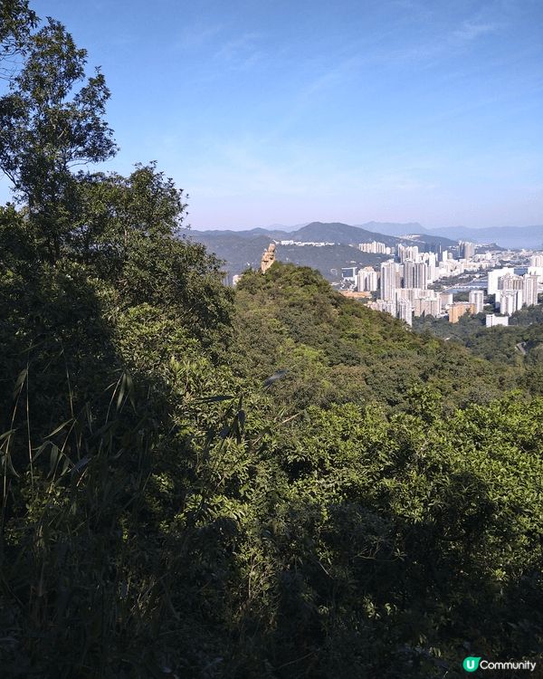 沙田獅子山望夫石，行山運動好去處，梯級為主的山路，簡單易行，...