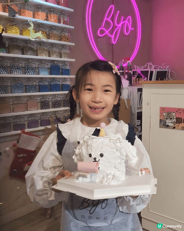 聖誕我推薦一家人去Bake Your Own HK到親手製作...