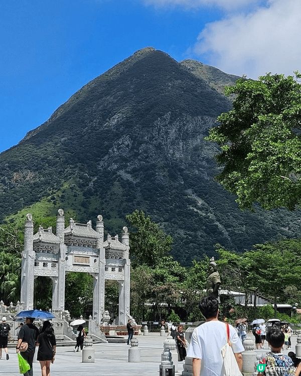 之前同屋企人齊齊去大嶼山拜大佛，然後去登彌勒山，呼吸新鮮空氣...