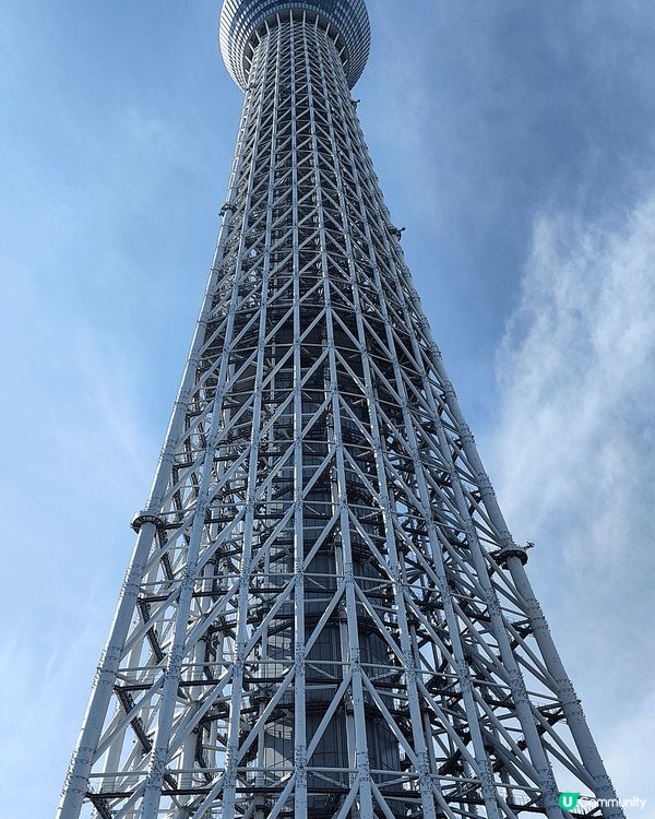 東京晴空塔skytree真係第一次去東京嘅遊客必到打卡點，配...