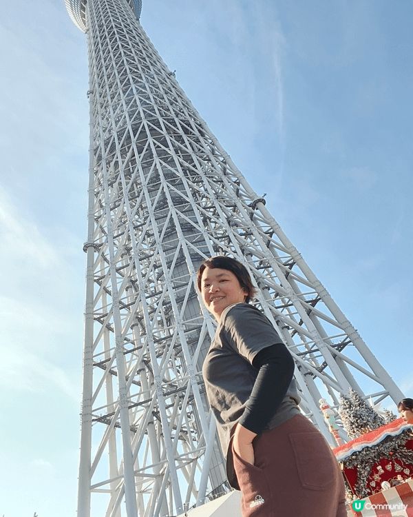 東京晴空塔skytree真係第一次去東京嘅遊客必到打卡點，配...