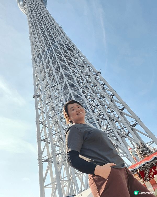 東京晴空塔skytree真係第一次去東京嘅遊客必到打卡點，配...