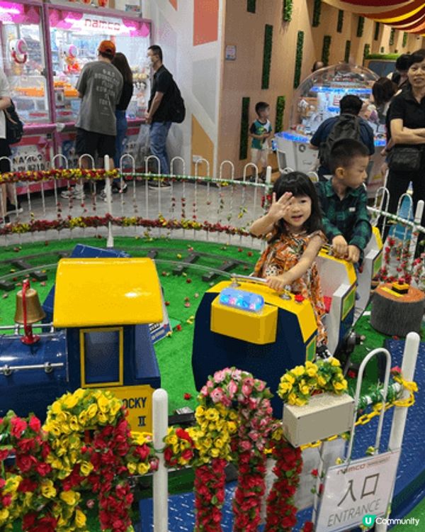 Namco遊樂場是屬於每個小朋友的夢幻天地，每次我們都能帶著...