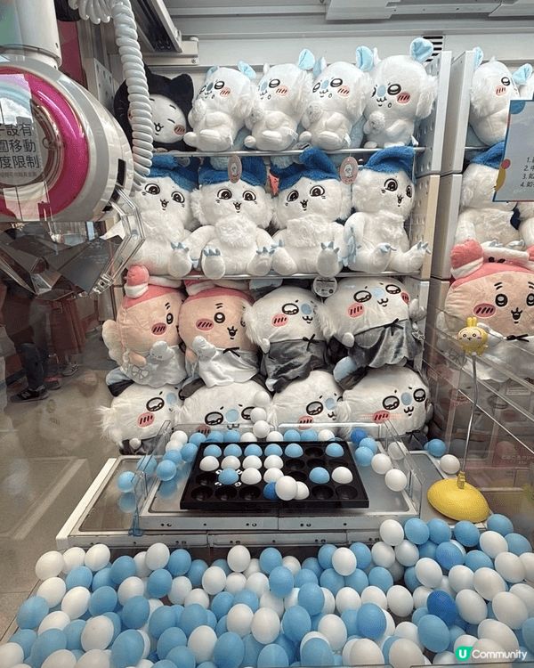 超喜歡到namco遊玩，因為經常都會有最喜歡的chiikaw...
