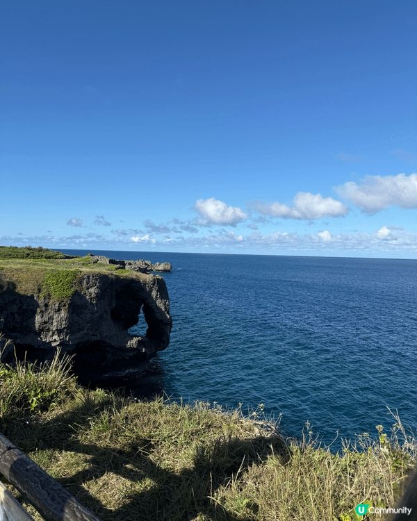 去咗沖繩萬座毛同古宇利島，環境好chill 好靚，好輕鬆。
