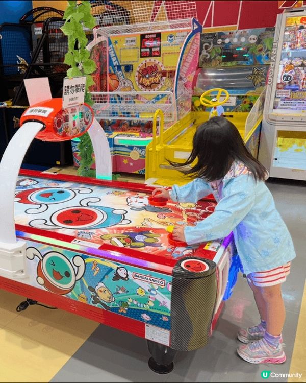 NAMCO絕對係親子好去處，幼童（細仔）、小童（大囡）、大童...