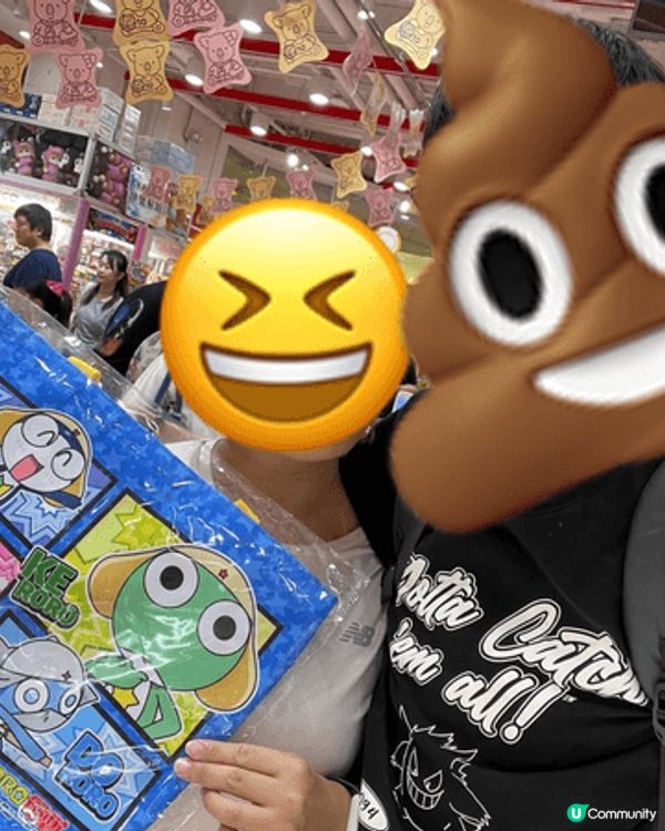 男朋友好鍾意Keroro，Namco係難得地有Keroro物...