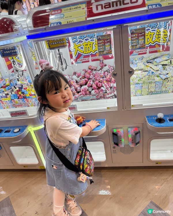 女女細細個已經開始去Namco玩，可以話係陪伴佢成長，無論係...