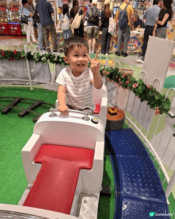 Namco是我跟兒子培養親子感情的地方。在Namco，我和兒...