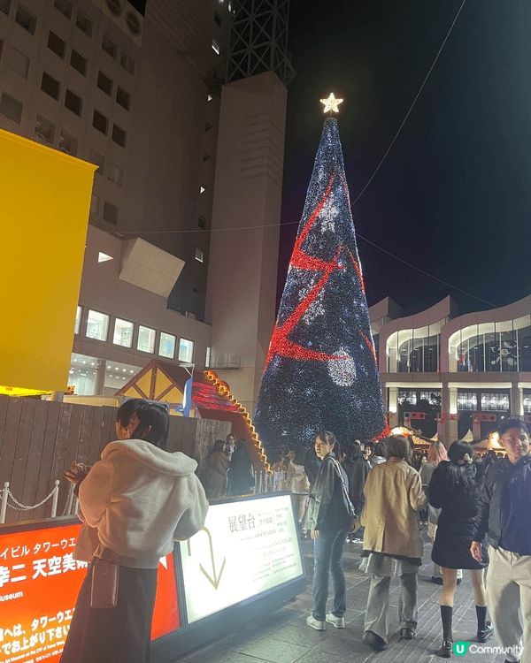 11月尾去咗日本大阪，街道上已經唔少地方有燈飾，亦都有一啲聖...