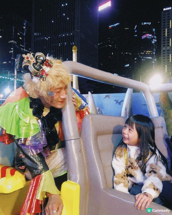 聖誕節就梗係唔可以少得去AIA嘉年華嗰度贏公仔