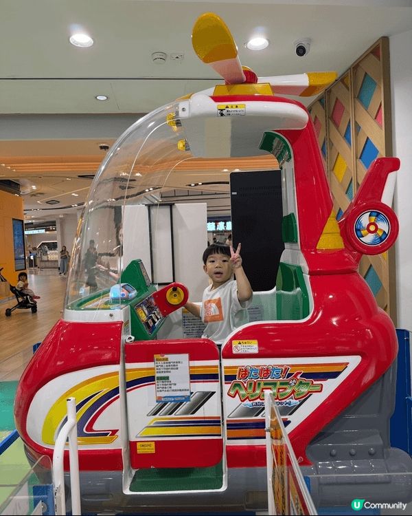 假日最愛去Namco，零食車仔我夾到，坐下火車吹吹風，大圍駅...