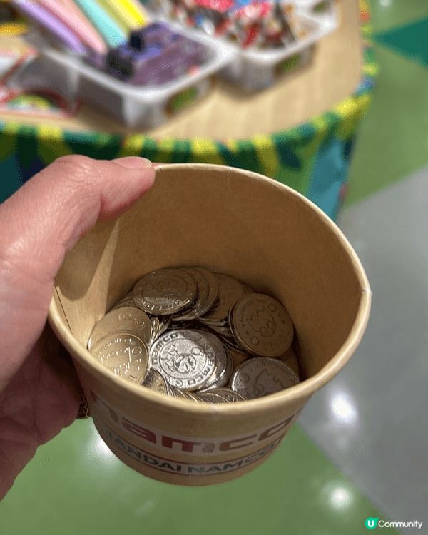 圍方Namco 掉彩虹同籃球機都好好玩 