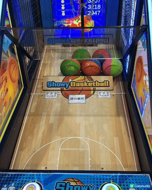 圍方Namco 掉彩虹同籃球機都好好玩 