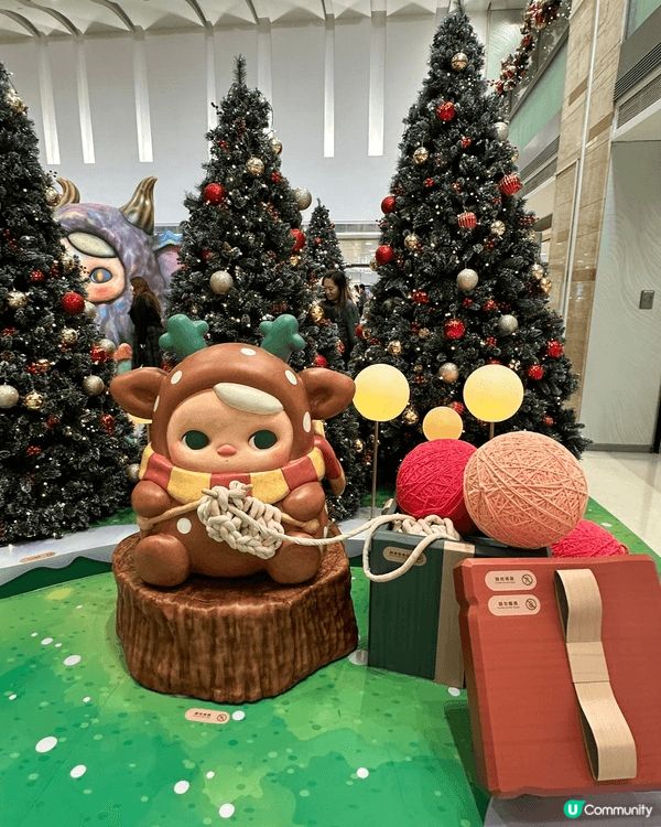 德福商場今年有個「Pucky聖誕奇幻森林」，真係好吸引！成個...