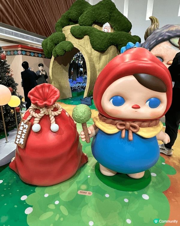 德福商場今年有個「Pucky聖誕奇幻森林」，真係好吸引！成個...