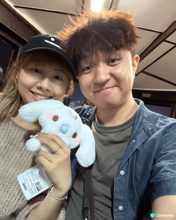 去了迪士尼過充滿聖誕氣氛的聖誕節。再去namco夾公仔，帶住...