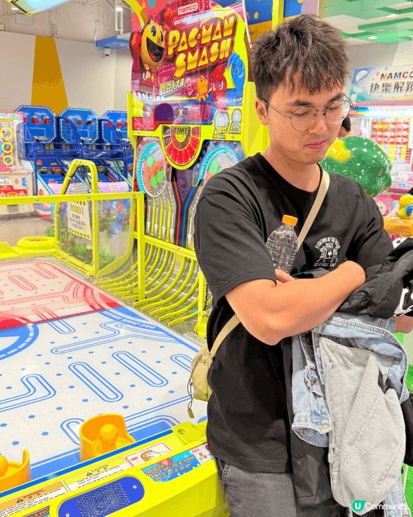其實每個星期都會去Namco親子活動，第一張相係同我老公玩既...