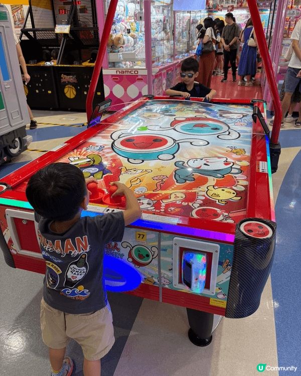 NAMCO適合大人細路玩，設計同風格令人喜愛🤩遊玩設施都比較...