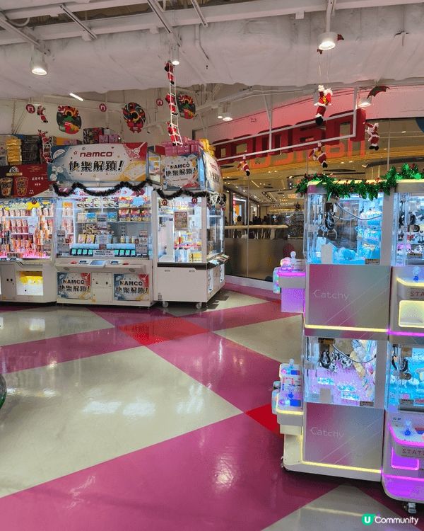 圍方呢間Namco 系正大圍站上面， 好方便， 仲有小朋友玩...