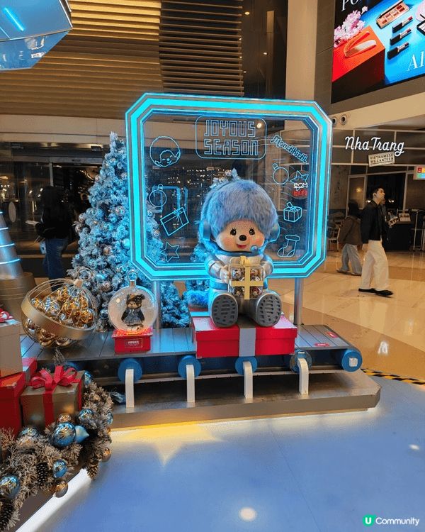 Monchhichi以太空主題的精品店😍產品款式真萌爆！