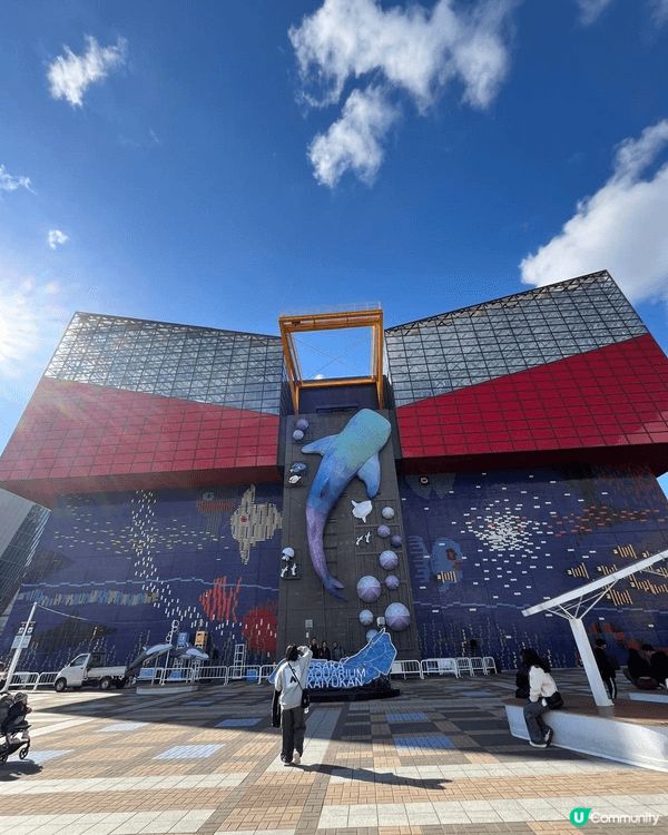 一日大阪海遊館快樂打卡日 🐋💙