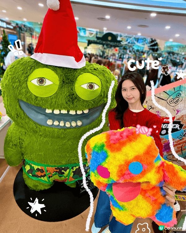 🎄聖誕打卡LOG-ON有驚喜！我去咗荃灣廣場中庭嘅LOG-O...
