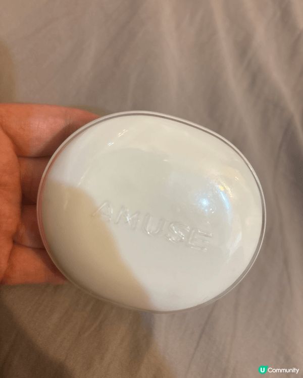 第一張相係amuse cushion, 推介原因係夠貼服；