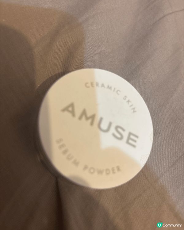第一張相係amuse cushion, 推介原因係夠貼服；