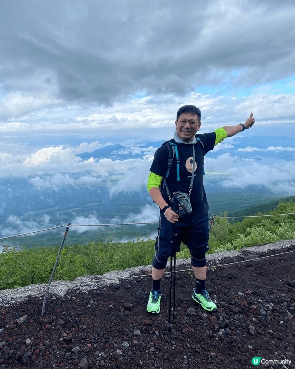 日本的聖山富士山，每年開山的日子只有60多日，除去一些大雨打...