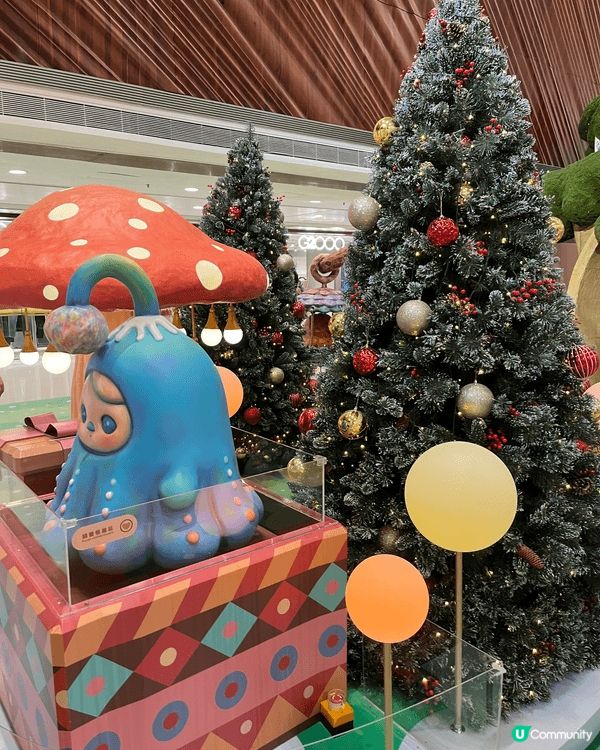 香港商場聖誕節嘅裝飾真係幾靚架！