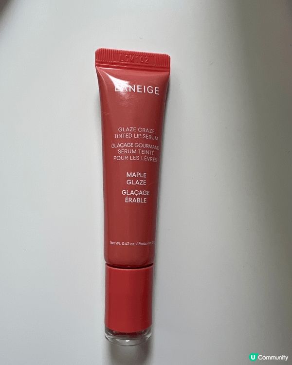 Laneige maple glaze 顏色靚，好用