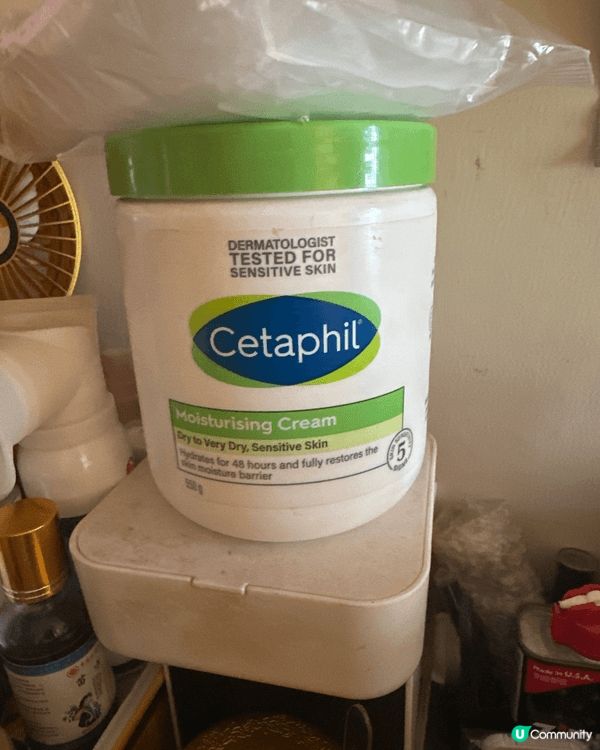 1:cetaphil 皮膚敏感 缺水都可以用，厚敷/薄敷都可...