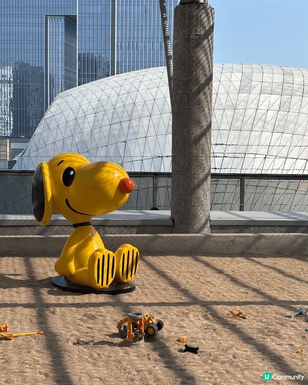 位於Kaledo的「Snoopy75周年深圳特展」，有很多不...